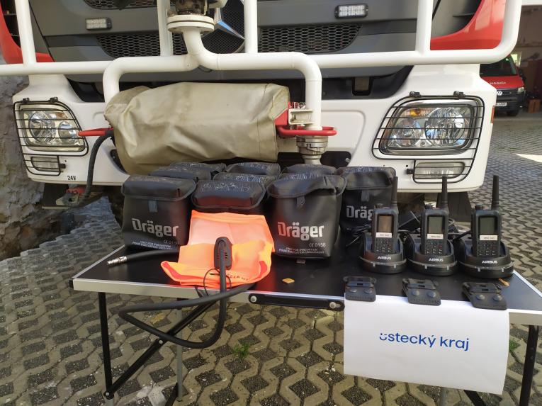 Vybavení JSDH Želenice