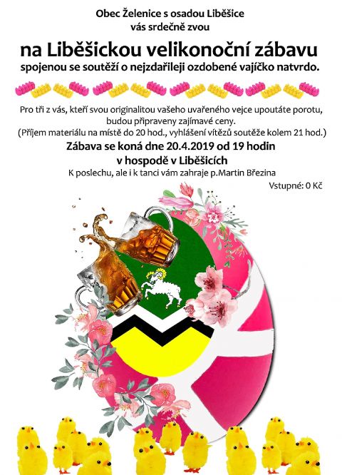 Velikonoční zábava Liběšice