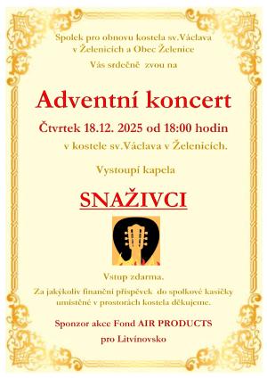 Adventní koncert 2025