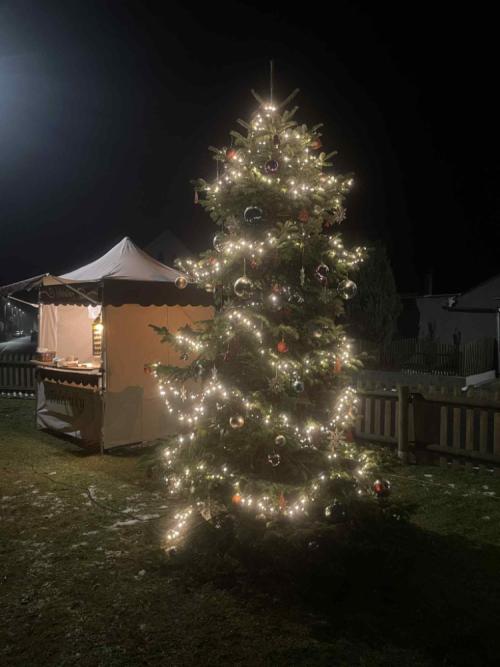 Rozsvícení vánočního stromku v Liběšicích 